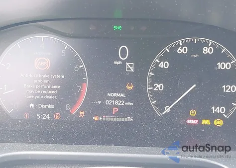 2024 Honda Hr-V Awd Sport/Awd Sport W/O Bsi z USA, uszkodzony, nr VIN 3CZRZ2H51RM722901